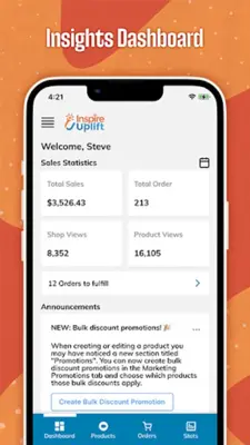InspireUplift Seller Central android App screenshot 4